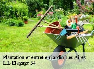 Plantation et entretien jardin  les-aires-34600 L.L Elagage 34 