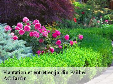 Plantation et entretien jardin pailhes-34490 AC Jardin