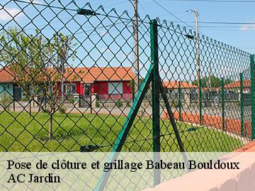 Pose de clôture et grillage babeau-bouldoux-34360 AC Jardin