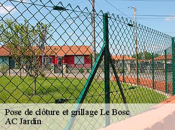 Pose de clôture et grillage  le-bosc-34700 AC Jardin