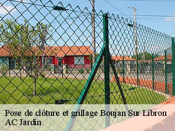 Pose de clôture et grillage boujan-sur-libron-34760 AC Jardin