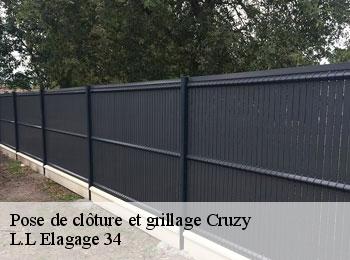 Pose de clôture et grillage  cruzy-34310 L.L Elagage 34 