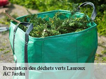 Evacuation des déchets verts lauroux-34700 AC Jardin