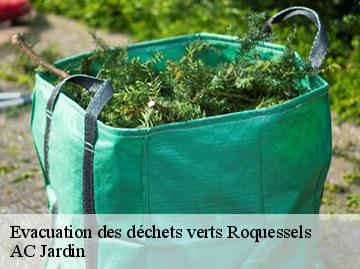 Evacuation des déchets verts roquessels-34320 AC Jardin