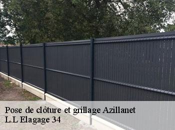Pose de clôture et grillage  azillanet-34210 L.L Elagage 34 
