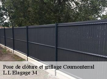 Pose de clôture et grillage  cournonterral-34660 L.L Elagage 34 