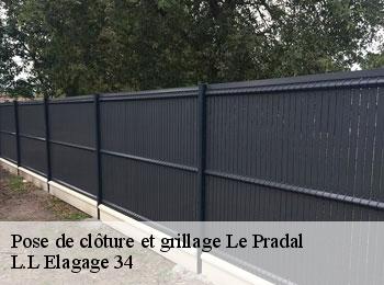 Pose de clôture et grillage  le-pradal-34600 L.L Elagage 34 